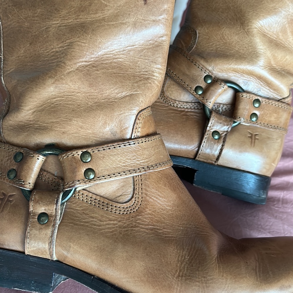 Frye Leather Harness boot size 8 - Picture 6 of 6